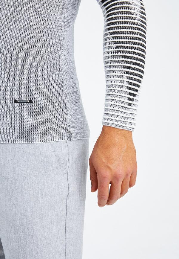 Leif Nelson Strickpullover Feinstrick Rundhals Preisnachlass