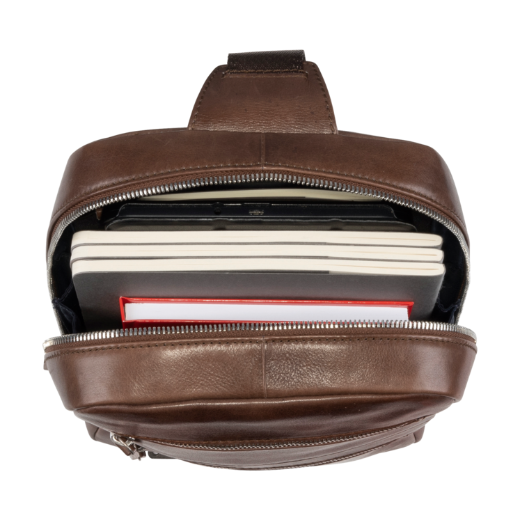 ﻿Leonhard Heyden Amsterdam Crossbag Braun Black Friday