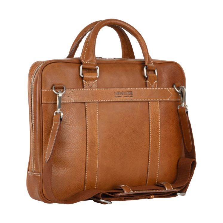 Leonhard Heyden Bergamo RV-Aktenmappe 1 Fach Hellbraun Top Angebot