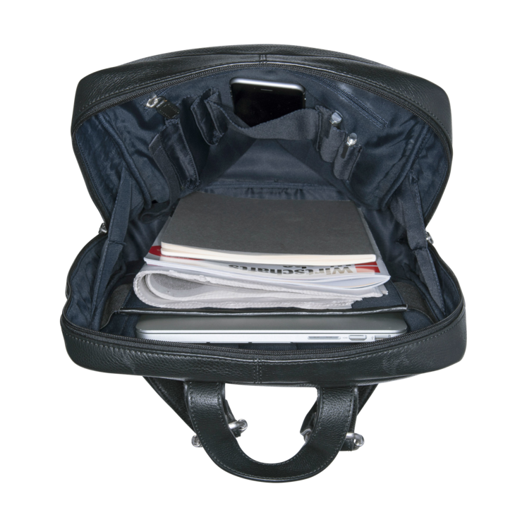 Leonhard Heyden Berlin Business-Rrucksack Schwarz Saisonale Angebote
