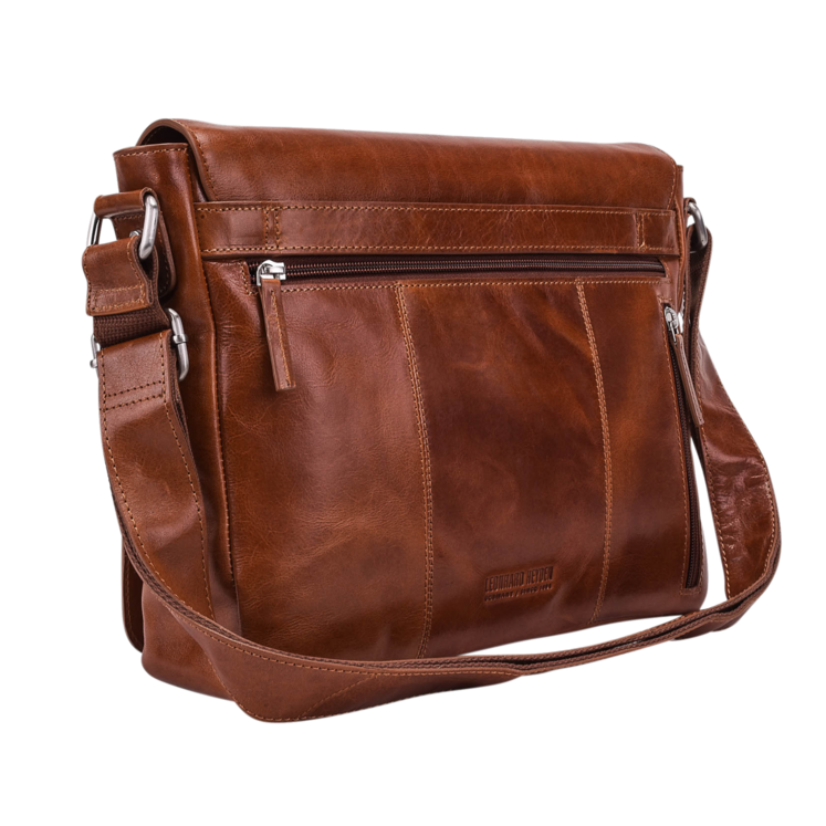 Leonhard Heyden Cambridge Umhängetasche M Cognac Wochenangebot