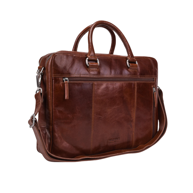 Leonhard Heyden Cambridge RV-Aktenmappe L 2 Fächer Cognac Black Friday Preise