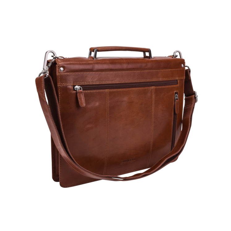 Leonhard Heyden Cambridge Aktenmappe 1 Fach Cognac Flash Sale