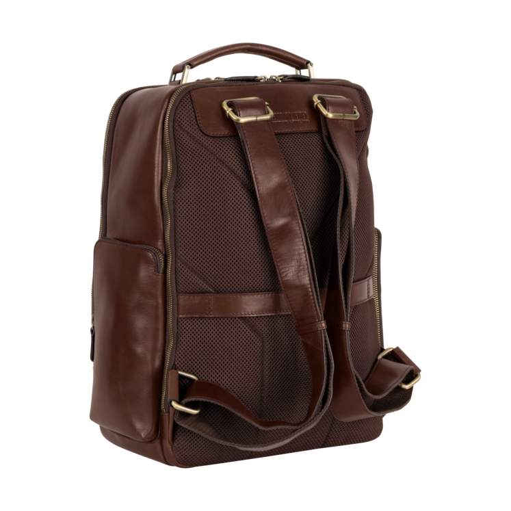 Leonhard Heyden Cambridge Business-Rucksack Rotbraun Cyber Monday