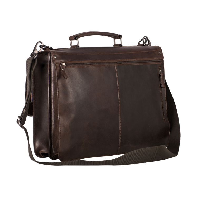 Leonhard Heyden Dakota Aktenmappe 2 Fächer Braun Online Outlet