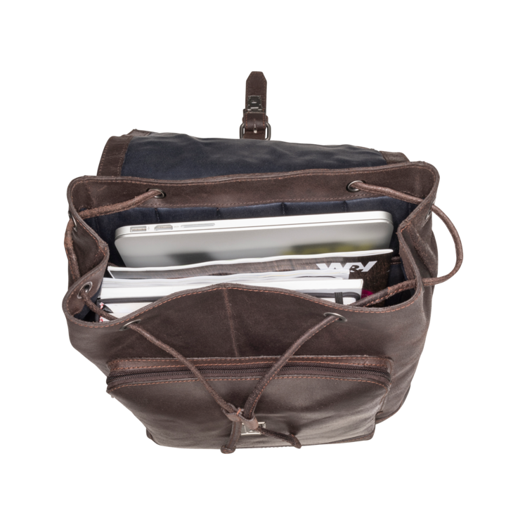 Leonhard Heyden Dakota Rucksack Braun Saisonale Angebote
