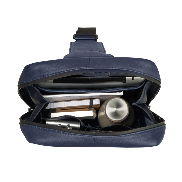 Leonhard Heyden Den Haag Crossbag Blau Neueste Stile