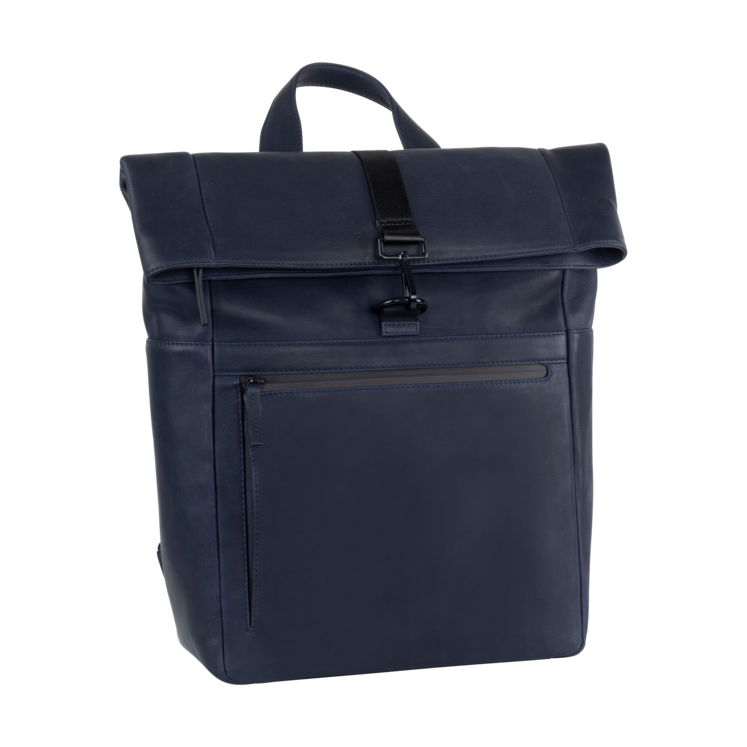 Leonhard Heyden Den Haag Rucksack Rolltop Blau Online