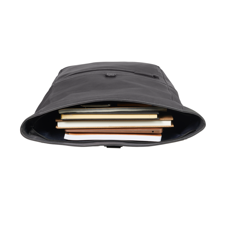 Leonhard Heyden Den Haag Rucksack Rolltop Grau Outlet