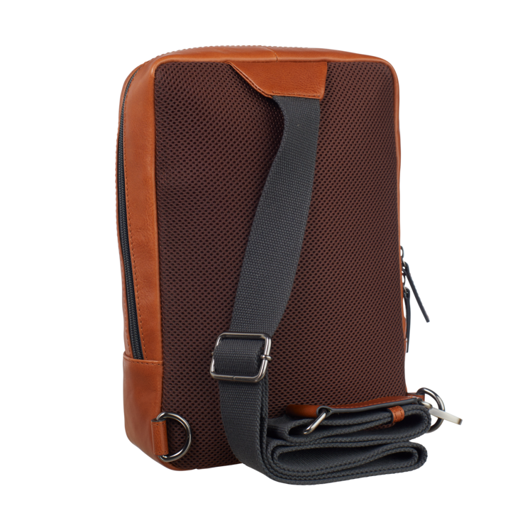 Leonhard Heyden Hamburg Crossbag Cognac Weihnachtsangebot