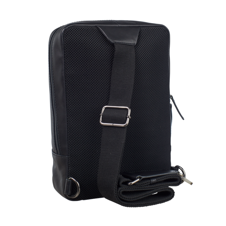 Leonhard Heyden Hamburg Crossbag Schwarz Osterangebot