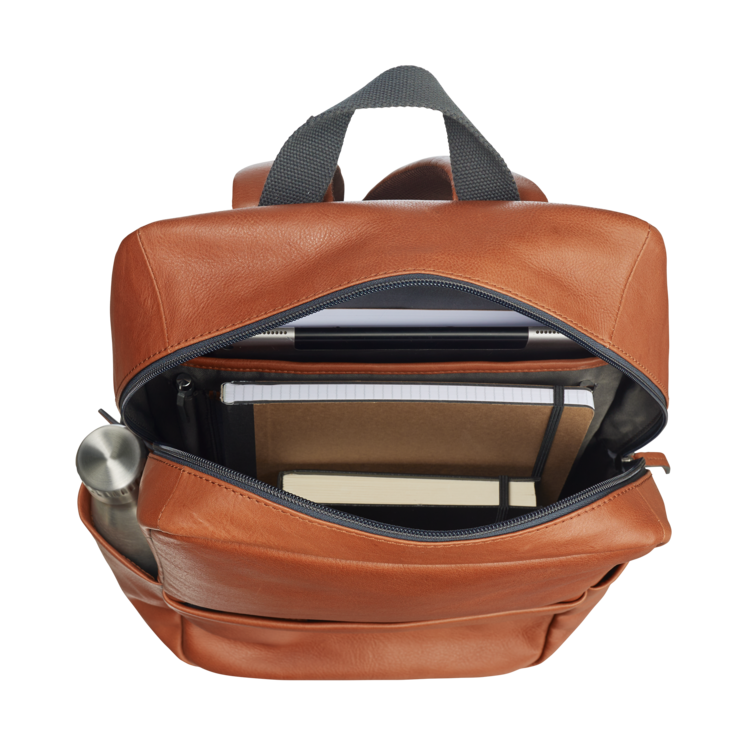 Leonhard Heyden Hamburg Rucksack Cognac Valentinstagsangebot