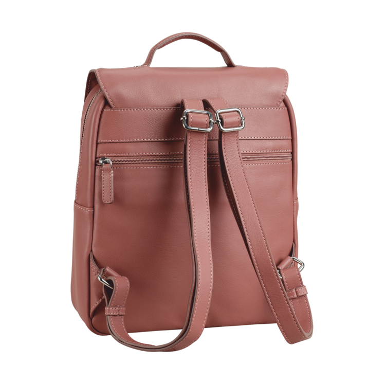 Leonhard Heyden Nizza City-Rucksack Altrosa Tiefpreis