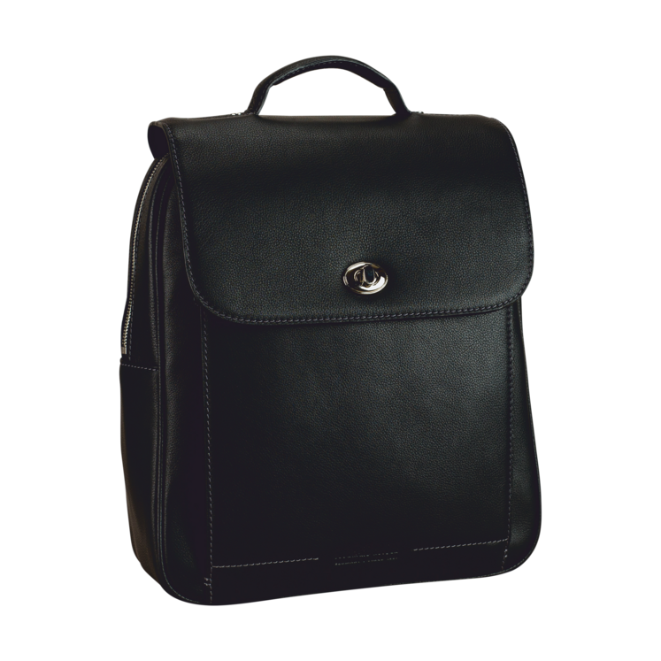 Leonhard Heyden Nizza City-Rucksack Schwarz Super Sparpreis