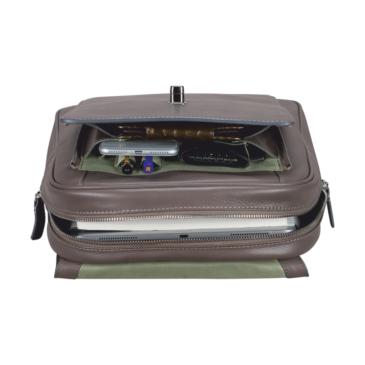 Leonhard Heyden Nizza City-Rucksack Taupe Wochenangebot