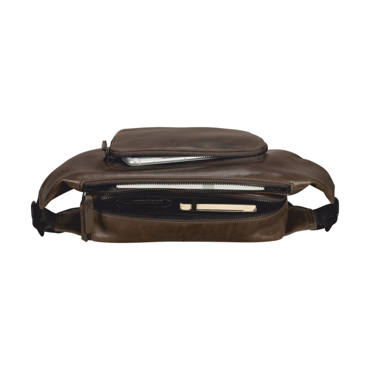 Leonhard Heyden Porto Crossbag Graubraun Bis zu 50% Rabatt