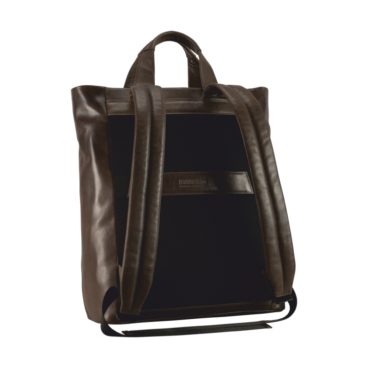 Leonhard Heyden Porto Tote Bag / Rucksack Graubraun Super Rabatt