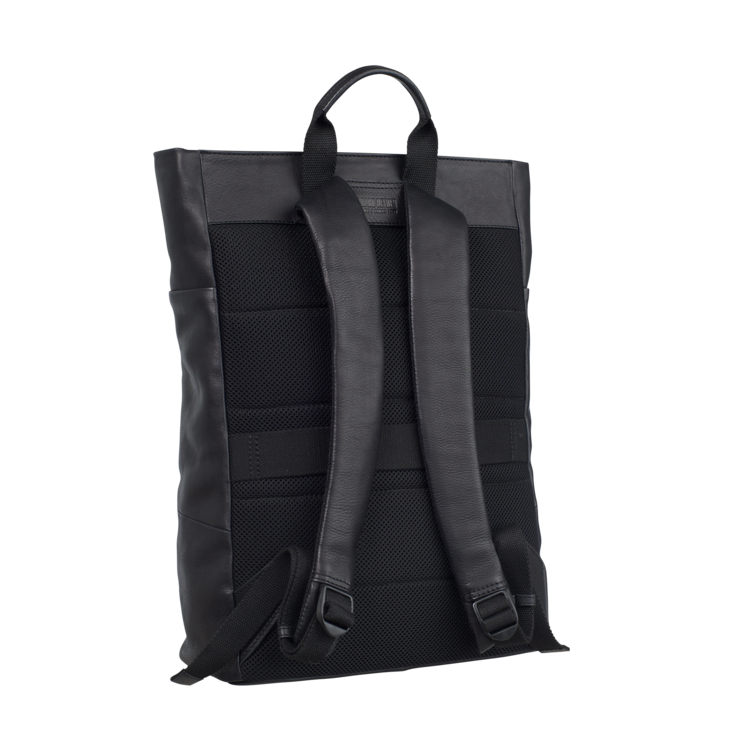Leonhard Heyden Hamburg RV-Rucksack Schwarz Outlet