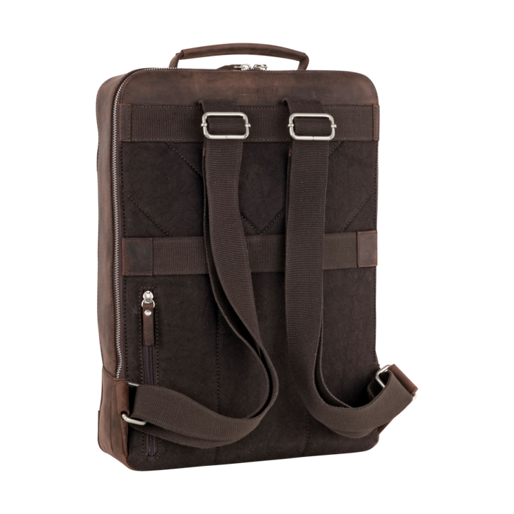 Leonhard Heyden Salisbury Business-Rucksack Braun Lagerräumung