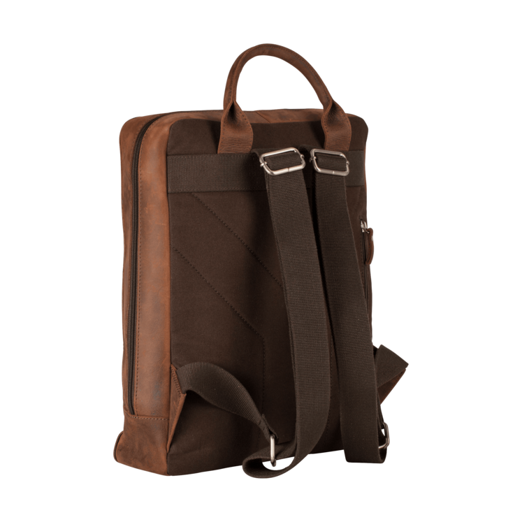 Leonhard Heyden Salisbury Business-Rucksack Braun Heißer Verkauf