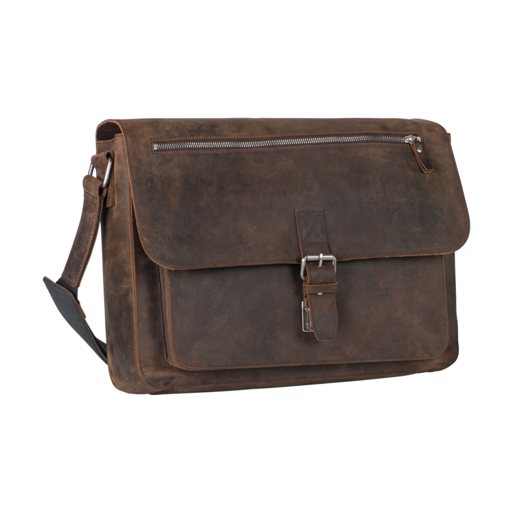 Leonhard Heyden Salisbury Umhängetasche L Braun Blitzangebot