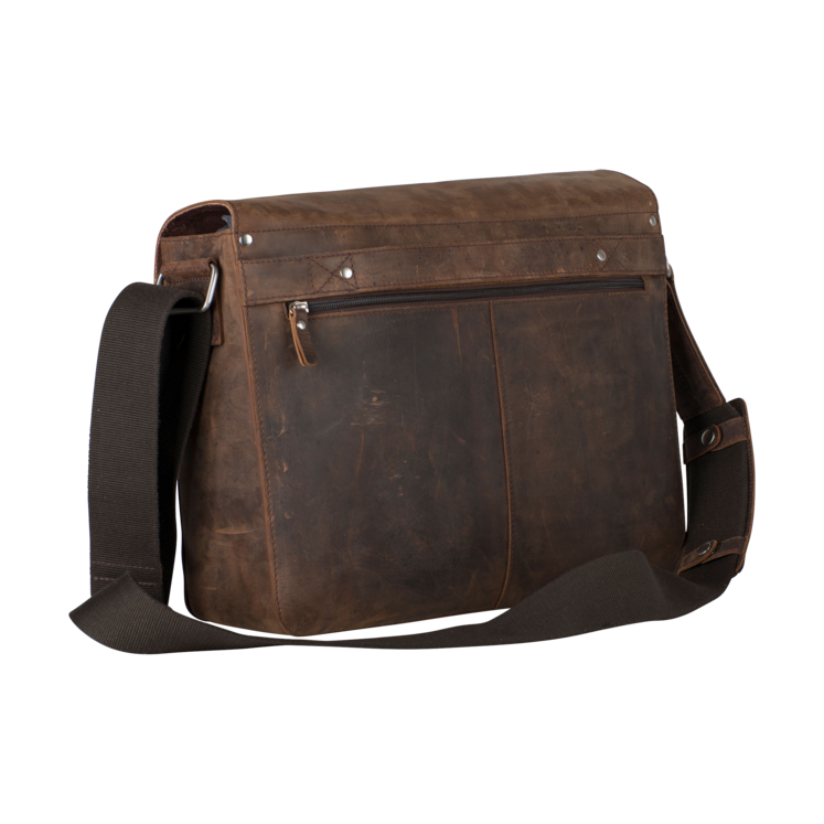 Leonhard Heyden Salisbury Umhängetasche L Braun Blitzangebot
