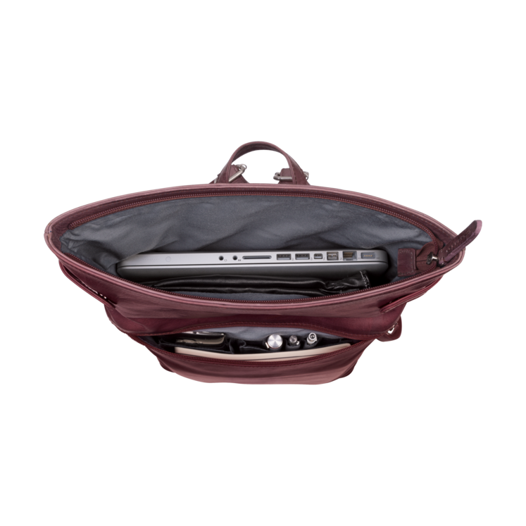 Leonhard Heyden Stockholm Cityrucksack Brombeer Sonderangebote
