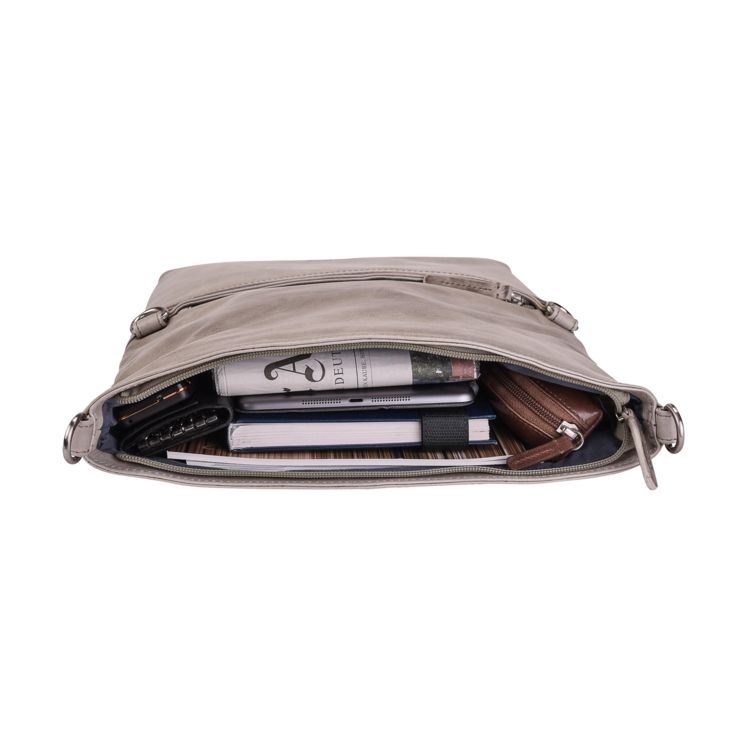 Leonhard Heyden Stockholm Umhänget/Clutch Grau Begrenzte Freigabe