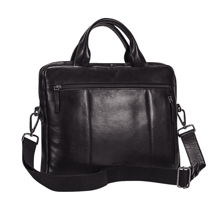 Leonhard Heyden Roma RV-Aktenmappe Slim 1 Fach Schwarz Black Friday Preise