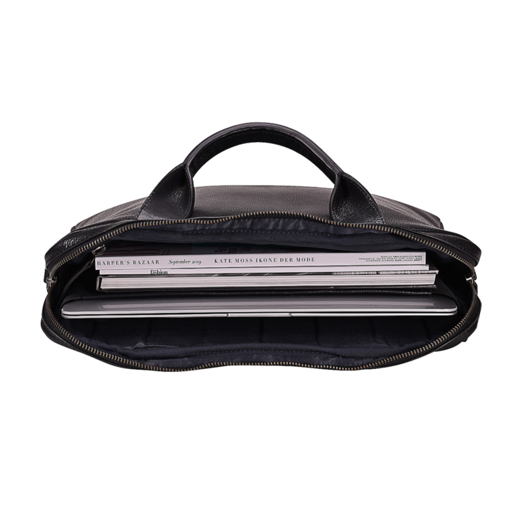 Leonhard Heyden Roma RV-Aktenmappe Slim 1 Fach Schwarz Black Friday Preise