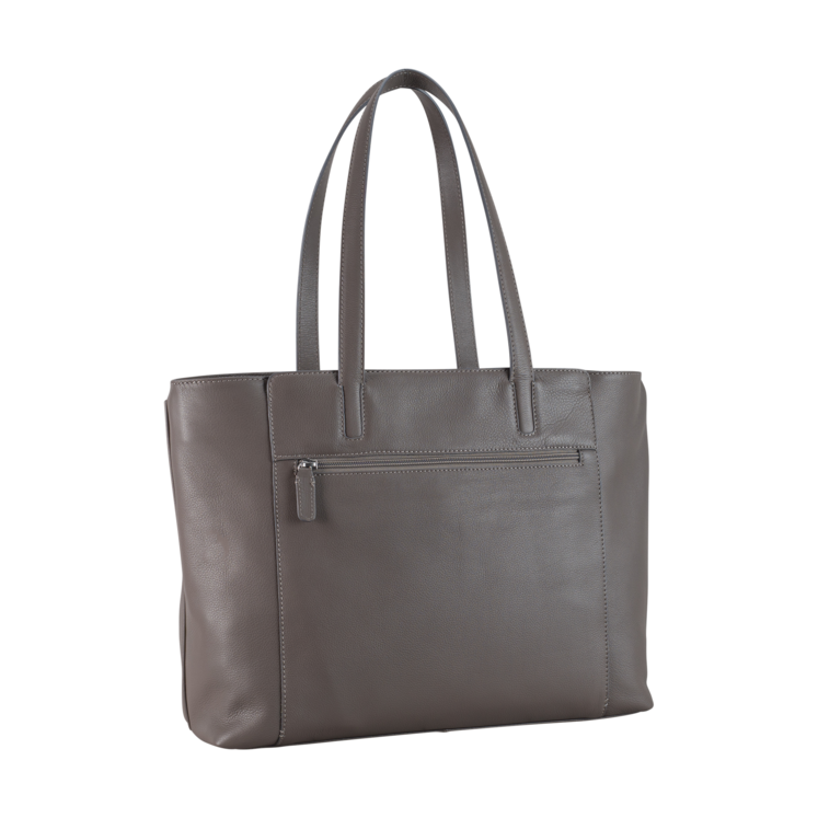 Leonhard Heyden Nizza Business-Shopper 3 Fächer Taupe Begrenzte Freigabe