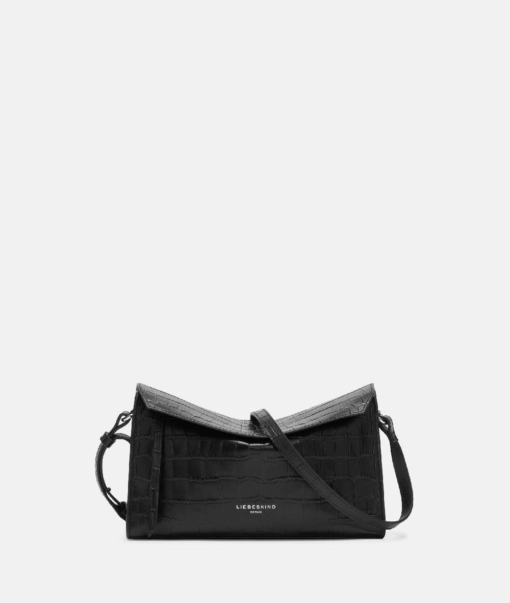 Liebeskind Berlin Kroko Lora Shoulder-Bag S Kostenloser Versand