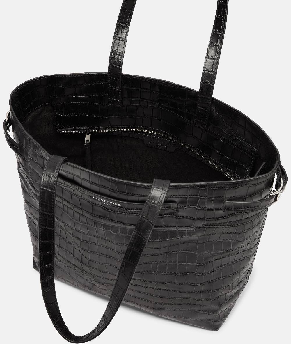 Liebeskind Berlin Kroko Lora Tote L Sonderangebot der Fabrik