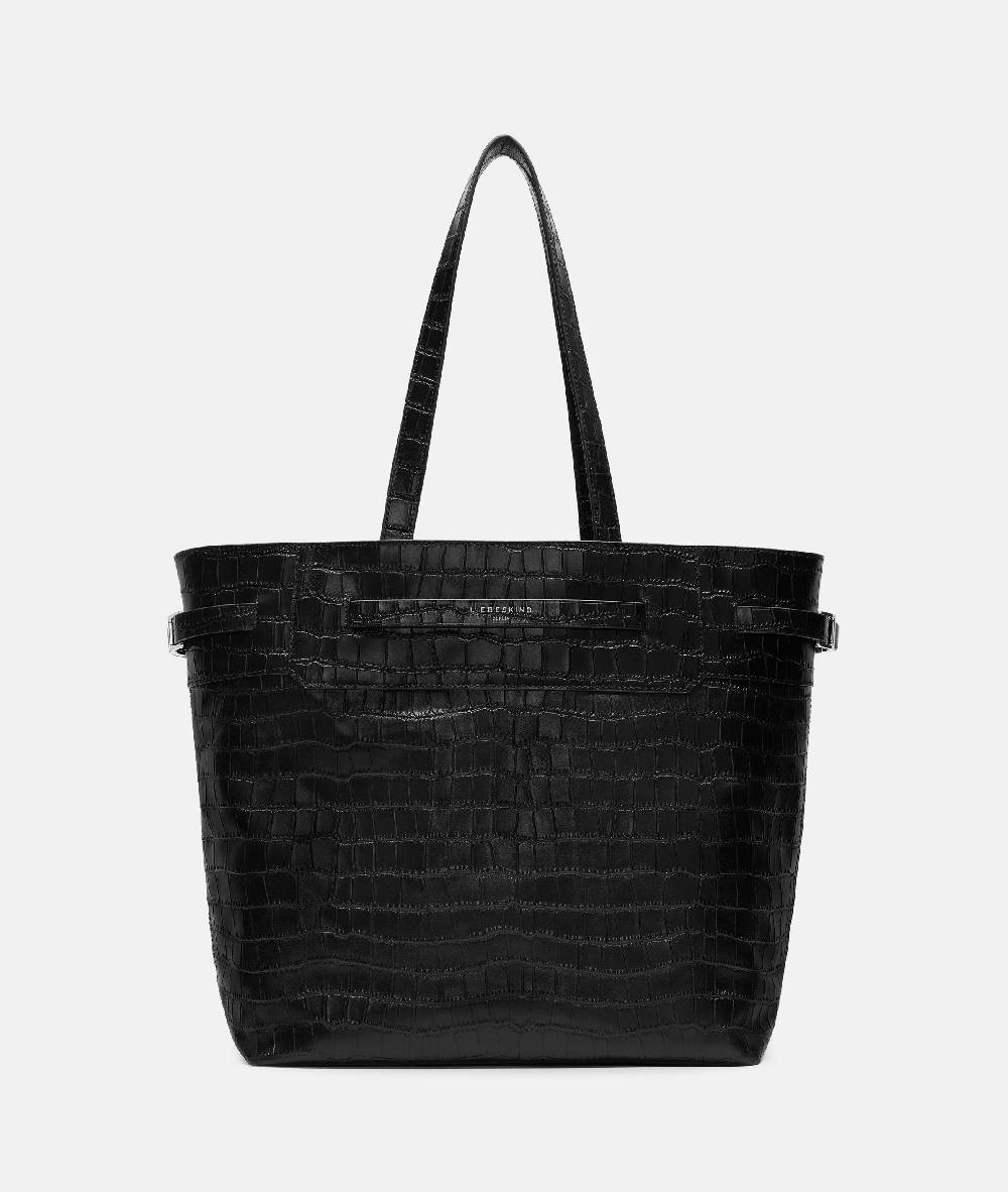 Liebeskind Berlin Kroko Lora Tote L Sonderangebot der Fabrik