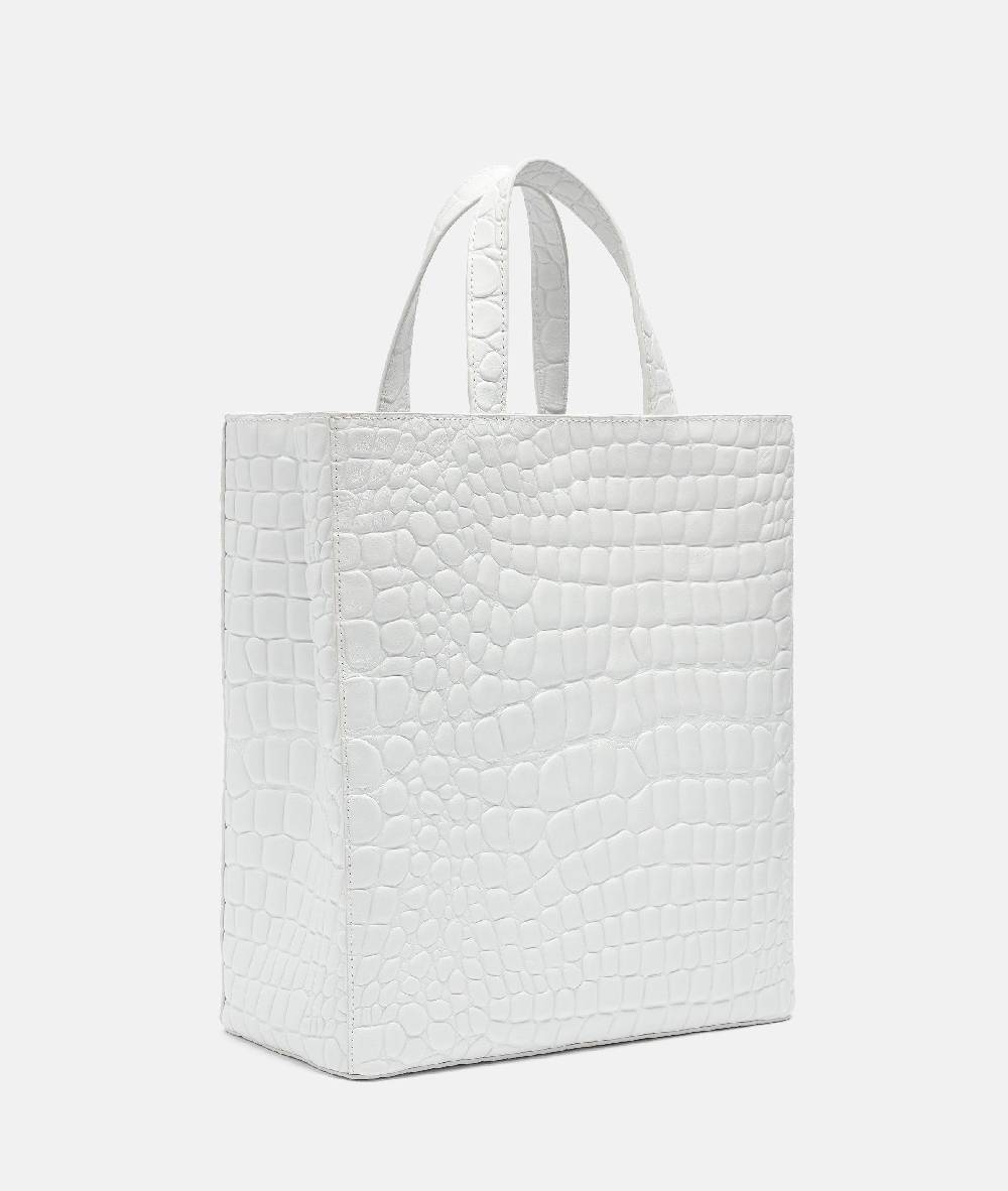 Liebeskind Berlin Kroko Paper Bag Tote M Tiefpreis