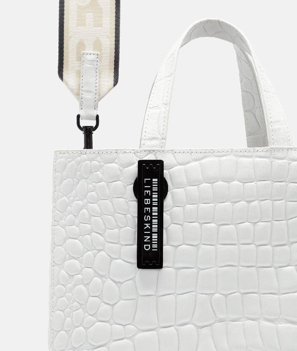 Liebeskind Berlin Kroko Paper Bag Tote M Tiefpreis