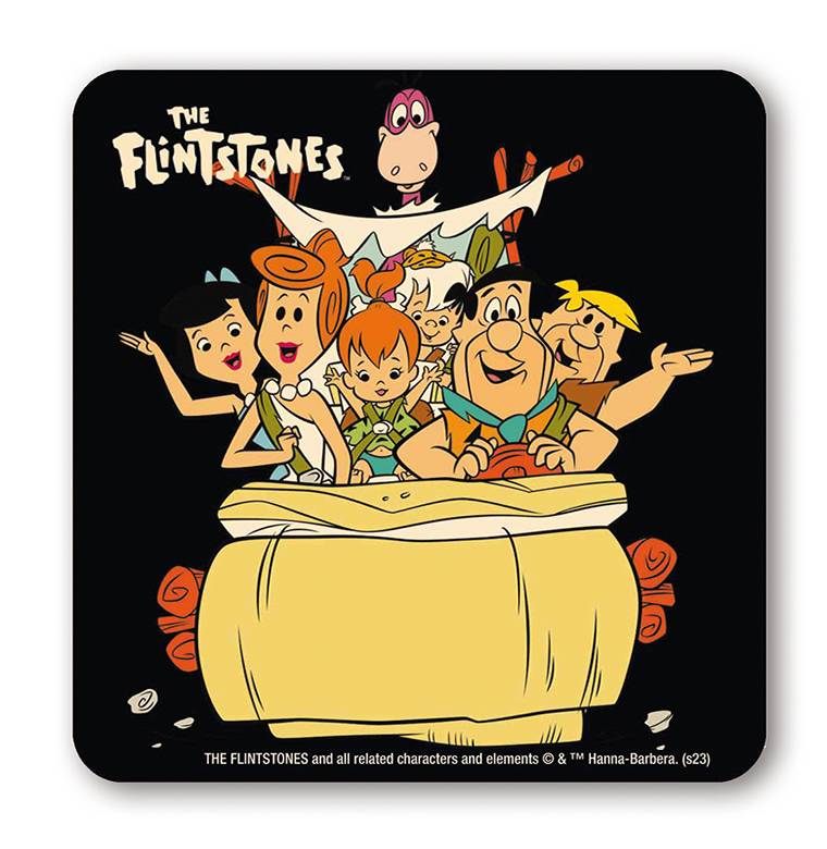 Logoshirt Hanna-Barbera - Cartoons - Scooby-Doo - The Flintstones - The Jetsons - Tom & Jerry - 6er Set - Untersetzer Jubiläumsangebot