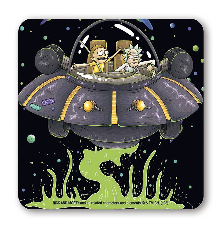 Logoshirt Rick & Morty - 6er Set - Untersetzer Große Rabatte