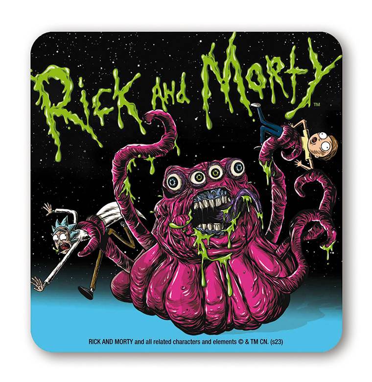 Logoshirt Rick & Morty - 6er Set - Untersetzer Große Rabatte