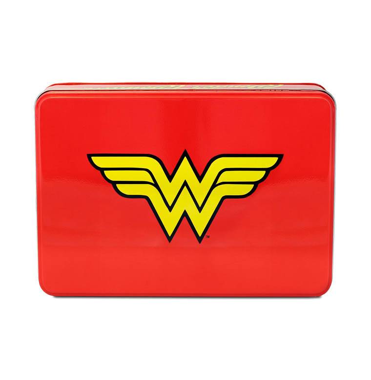 Logoshirt Wonder Woman - Logo - DC Comics - Blechdose mit abnehmbarem Deckel Wochenangebot