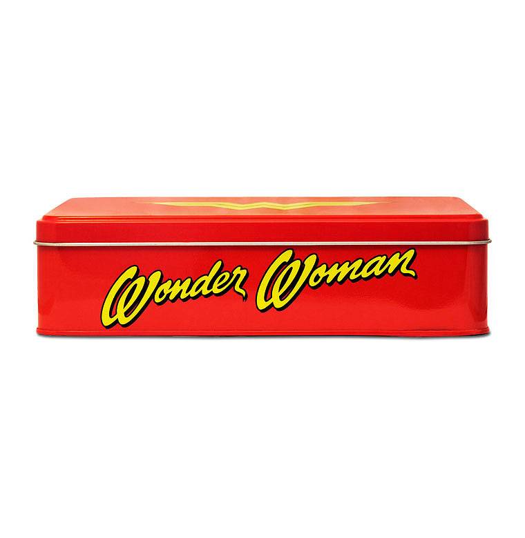 Logoshirt Wonder Woman - Logo - DC Comics - Blechdose mit abnehmbarem Deckel Wochenangebot