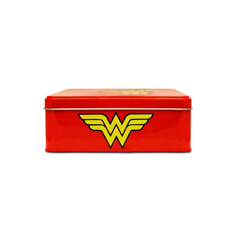 Logoshirt Wonder Woman - Logo - DC Comics - Blechdose mit abnehmbarem Deckel Wochenangebot