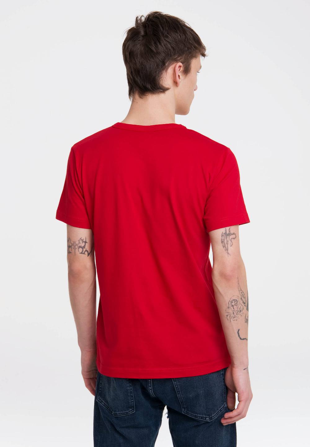 Logoshirt Shazam Logo - DC Comics - T-Shirt Print - Herren Letzter Tag