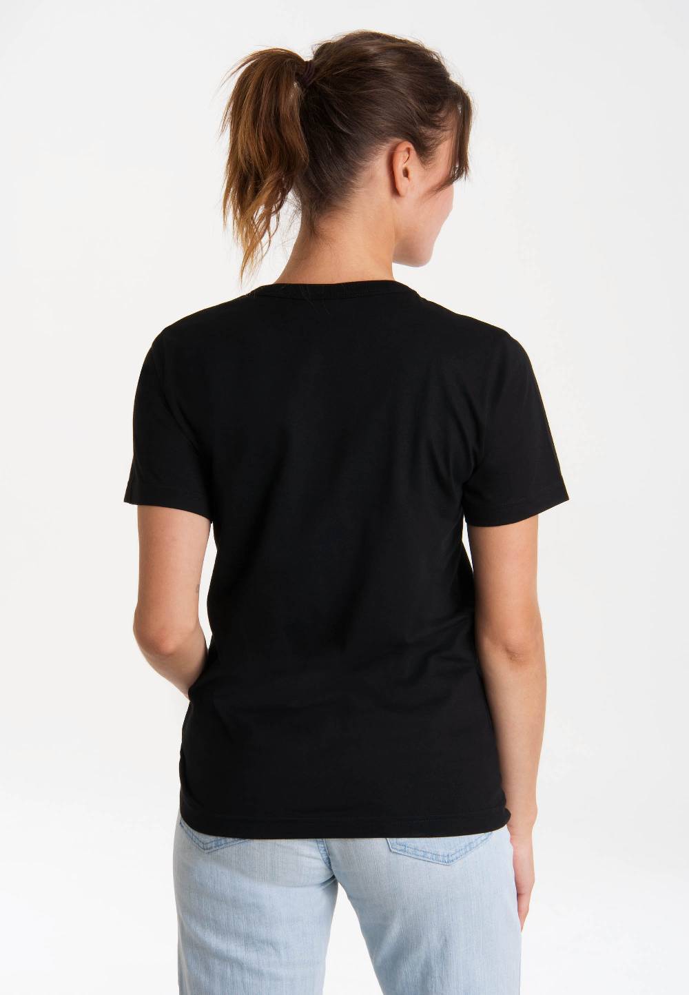 Logoshirt Star Trek - Spock - USS Enterprise Logo - T-Shirt Print - Damen Nur noch ein Tag übrig
