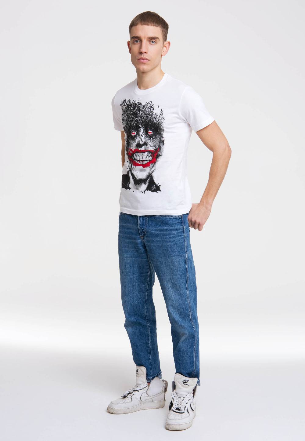 Logoshirt Batman - The Joker - Fledermäuse - DC Comics - T-Shirt Print Fabrikladen