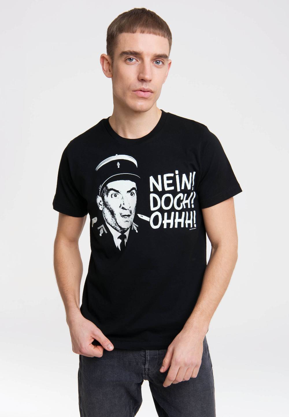 Logoshirt Nein! Doch! Ohhh! - Louis de Funès - T-Shirt Print Begrenzt auf 3 Tage