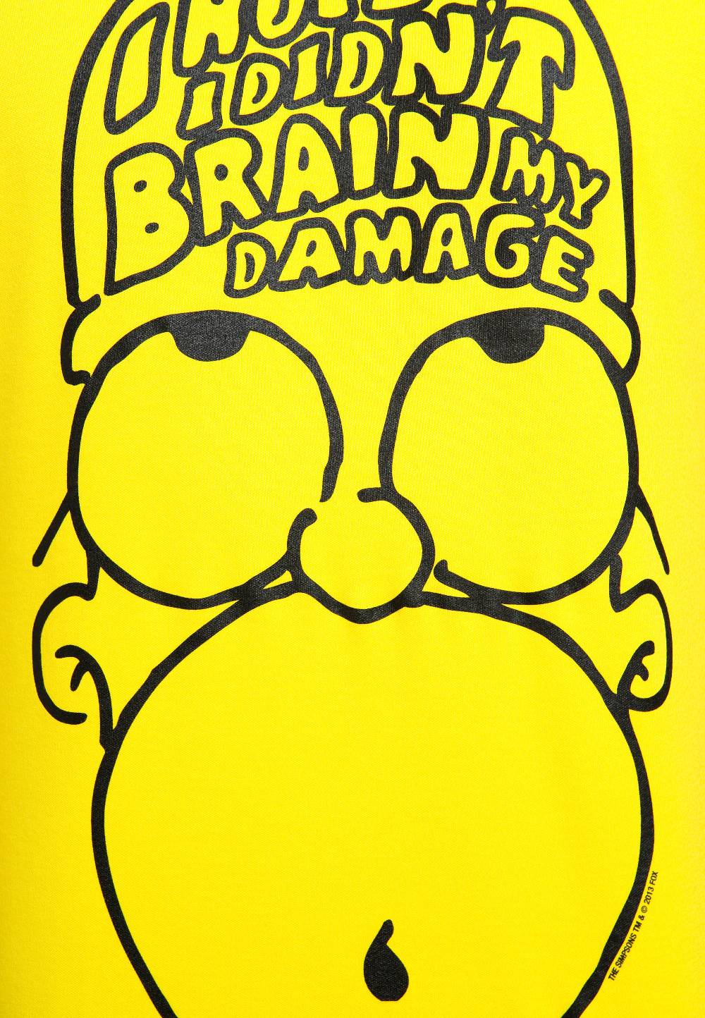 Logoshirt The Simpsons - Homer Simpson - Brain My Damage - T-Shirt Print - Herren Black Friday Preise