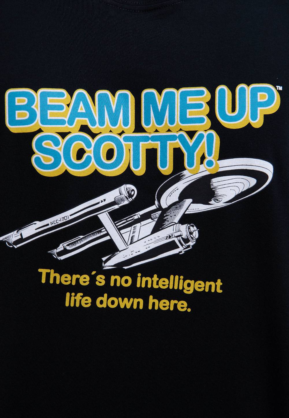 Logoshirt Star Trek - Scotty - Beam Me Up - Hybris - T-Shirt Print Fabrikverkauf