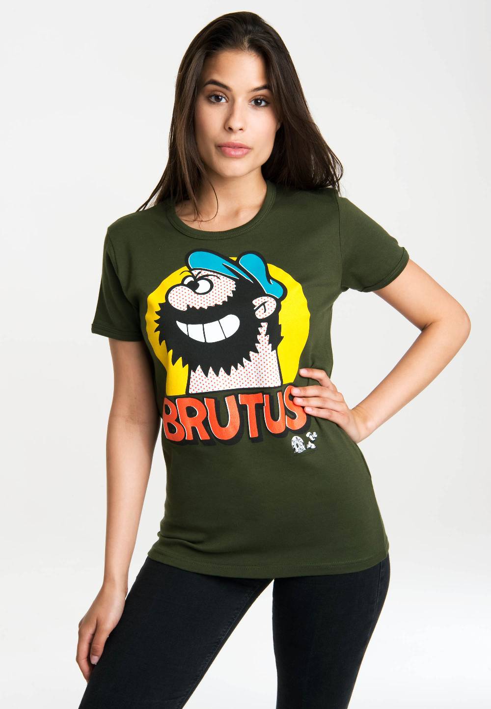 Logoshirt Popeye - Brutus - Pop Art - T-Shirt Print - Damen Begrenztes Angebot