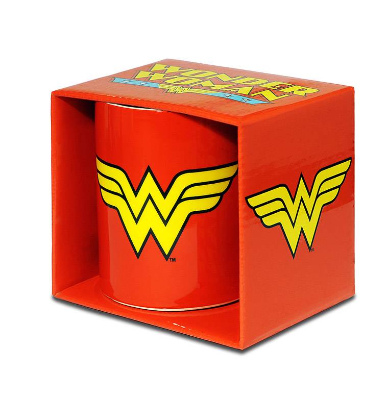 Logoshirt Wonder Woman - Logo - DC Comics - Kaffeetasse Valentinstagsangebot